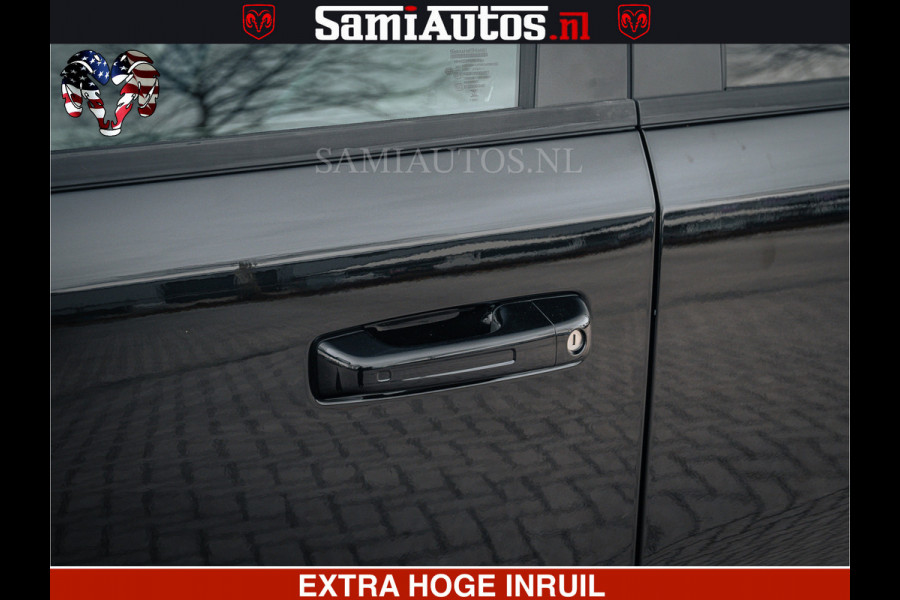 Dodge Ram Limited Night H.O 540HP 706Nm | Massage + Full Option | De Meest Luxe en Volle Pick-Up in zijn Klasse | Comfortabele Dubbele Cabine met Royale 5 Zitplaatsen | BPM vrij | Nu Leverbaar uit Voorraad | Voorraad Nr 2370 - 5411