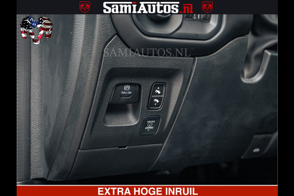Dodge Ram Limited Night H.O 540HP 706Nm | Massage + Full Option | De Meest Luxe en Volle Pick-Up in zijn Klasse | Comfortabele Dubbele Cabine met Royale 5 Zitplaatsen | BPM vrij | Nu Leverbaar uit Voorraad | Voorraad Nr 2370 - 5411