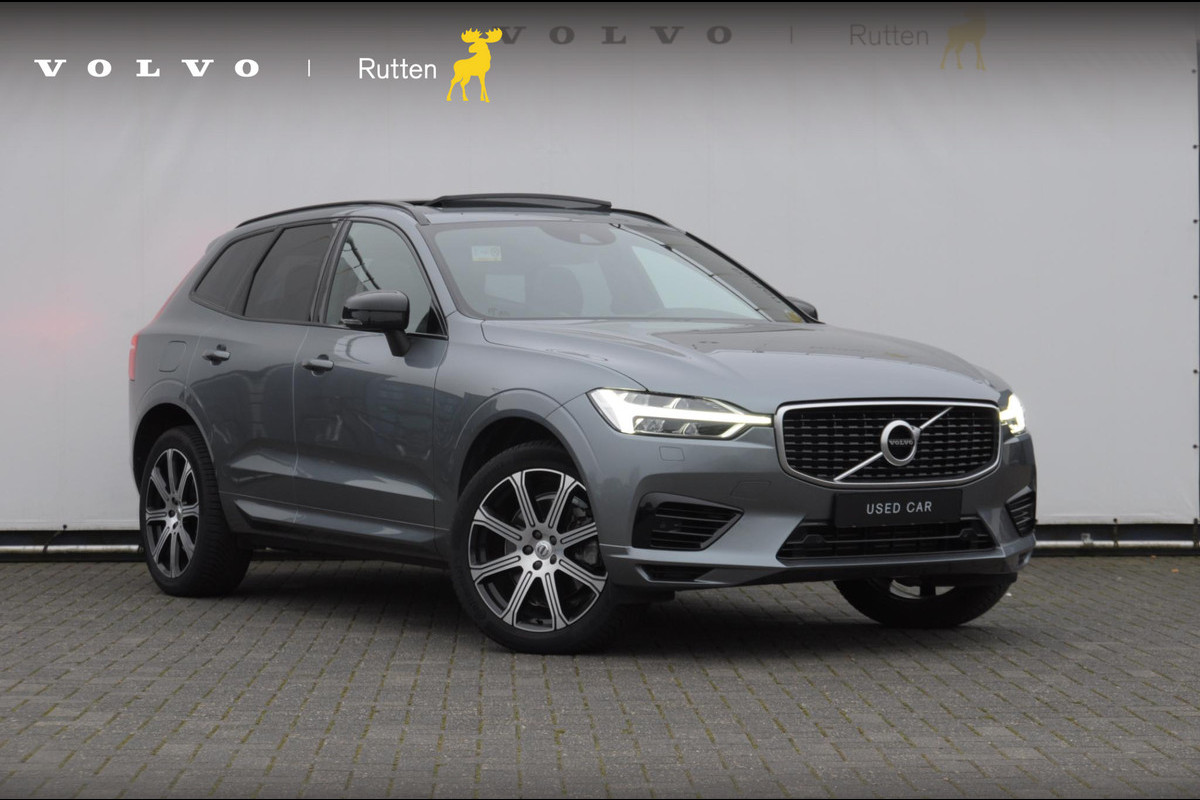 Volvo XC60 T8 390PK Automaat AWD R-Design / Adaptieve koplampen / BLIS /Adaptieve cruise control / Panoramadak / Apple carplay / Parkeersensoren met camera / Elektrische achterklep / Elektrische stoelen met geheugen / Stoel en stuurwielverwarming
