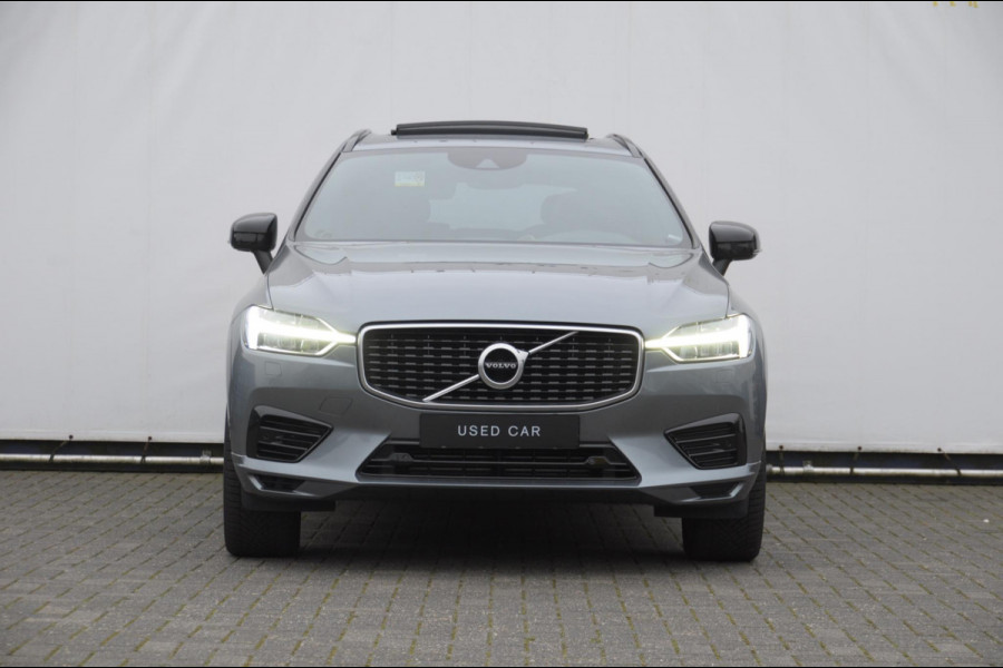 Volvo XC60 T8 390PK Automaat AWD R-Design / Adaptieve koplampen / BLIS /Adaptieve cruise control / Panoramadak / Apple carplay / Parkeersensoren met camera / Elektrische achterklep / Elektrische stoelen met geheugen / Stoel en stuurwielverwarming