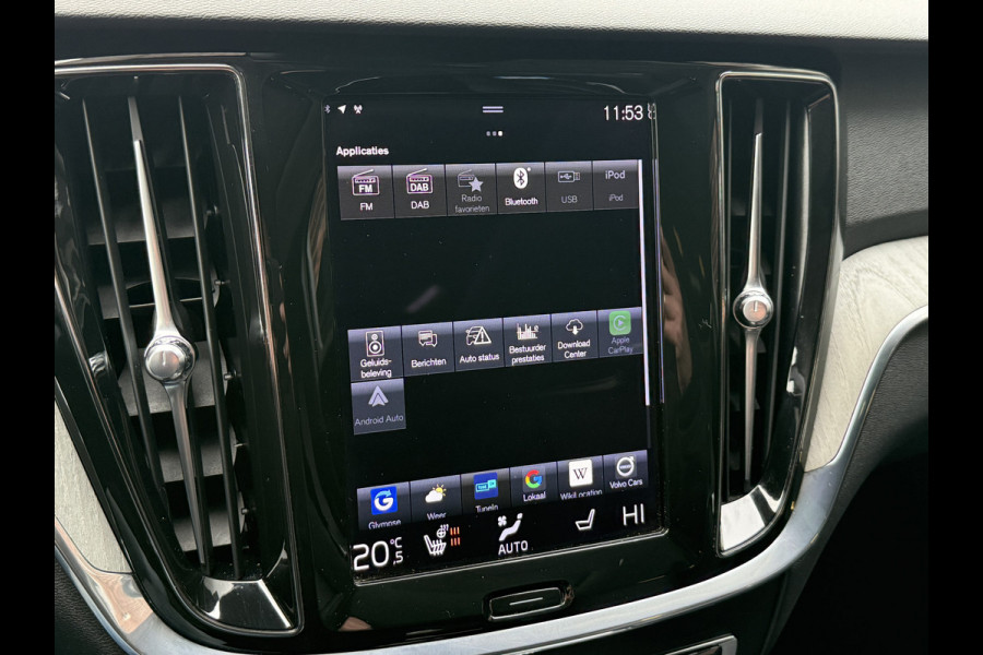 Volvo V60 2.0 T6 Recharge AWD Inscription | Panoramadak | Stoel/Stuurverwarming | Apple carplay | Elek. trekhaak | Sportstoelen | Leder