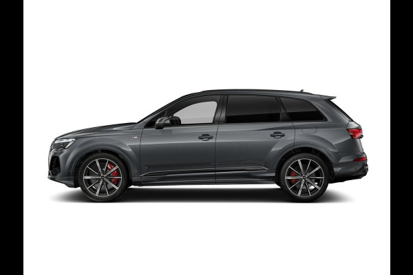 Audi Q7 Pro Line S 55 TFSI e 394 pk | Bang & Olufsen Premium 3D | Glazen panoramadak | Vierwielbesturing | Sportstoelen plus voorin |