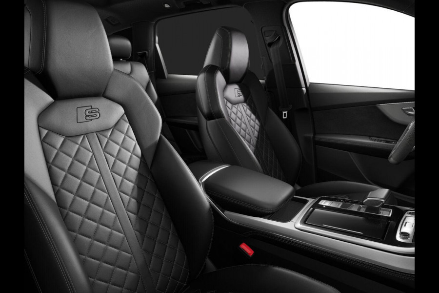 Audi Q7 Pro Line S 55 TFSI e 394 pk | Bang & Olufsen Premium 3D | Glazen panoramadak | Vierwielbesturing | Sportstoelen plus voorin |