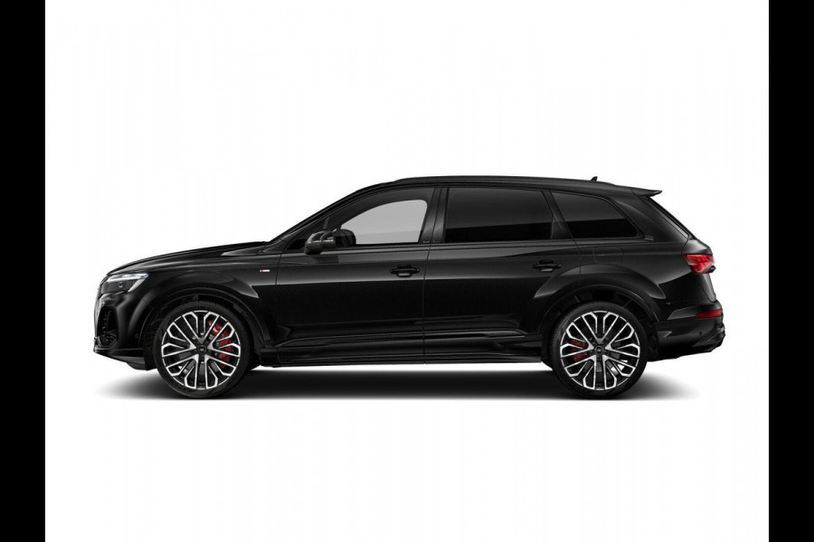 Audi Q7 Pro Line S 55 TFSI e 394 pk | Bang & Olufsen Premium 3D | Glazen panoramadak | Vierwielbesturing | Stoelventilatie/massage |