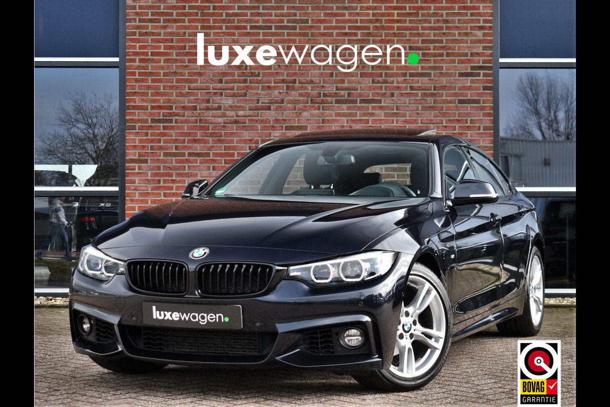BMW 4 Serie Gran Coupé 418i M-Sport El-Dak HUD HiFi Camera NL-auto!