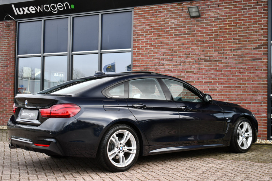 BMW 4 Serie Gran Coupé 418i M-Sport El-Dak HUD HiFi Camera NL-auto!
