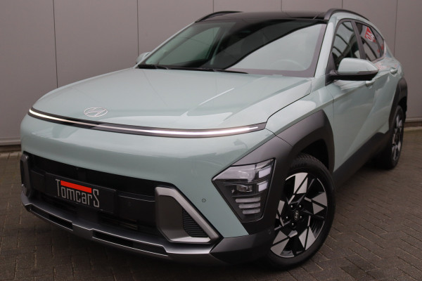 Hyundai Kona 1.6 T-GDI 199PK Automaat Premium Sky Leder/Winter-pack/Open-dak/Keyfree