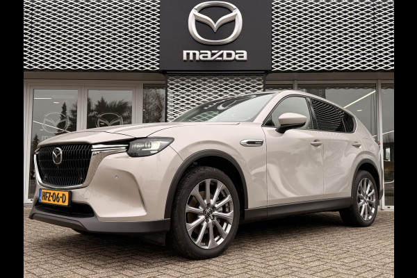 Mazda CX-60 2.5 e-SkyActiv PHEV Exclusive-line Bns Edition | STUUR EN STOELVERWARMING | 360 CAMERA | ALARMKLASSE III |