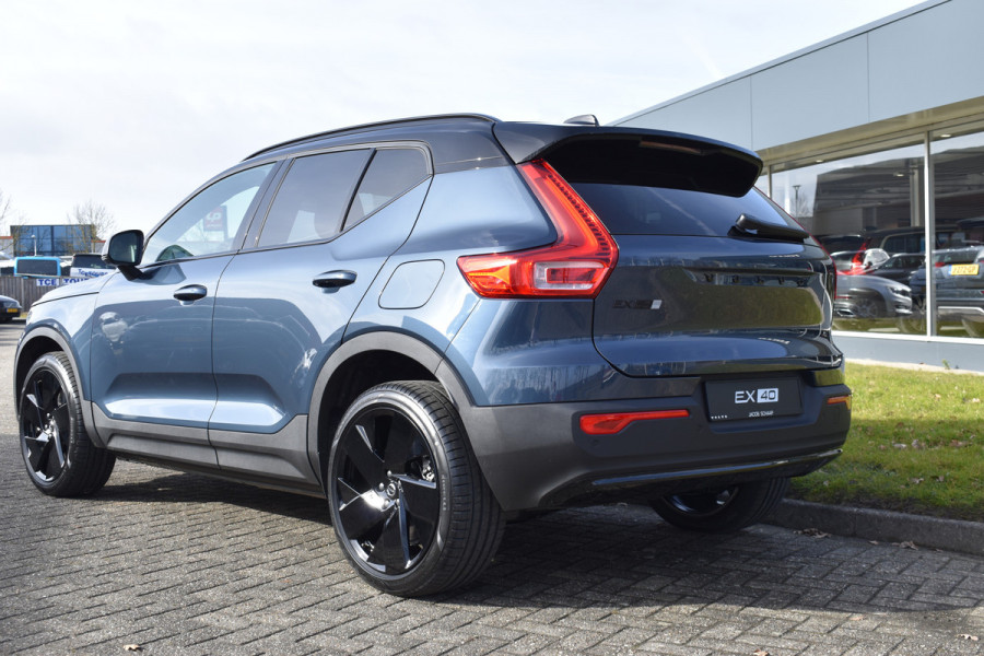 Volvo EX40 Extended Range 252PK Plus Black Ed. 82 kWh | Panodak | ACC | H&K | 20"LMV | Climate | Nubuck