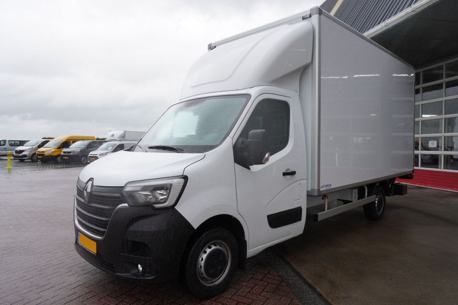 Renault Master T35 145PK L3 Comfort Bakwagen met 1.000KG laadklep | Airco | Cruise | Navi | Geveerde chauffeur stoel