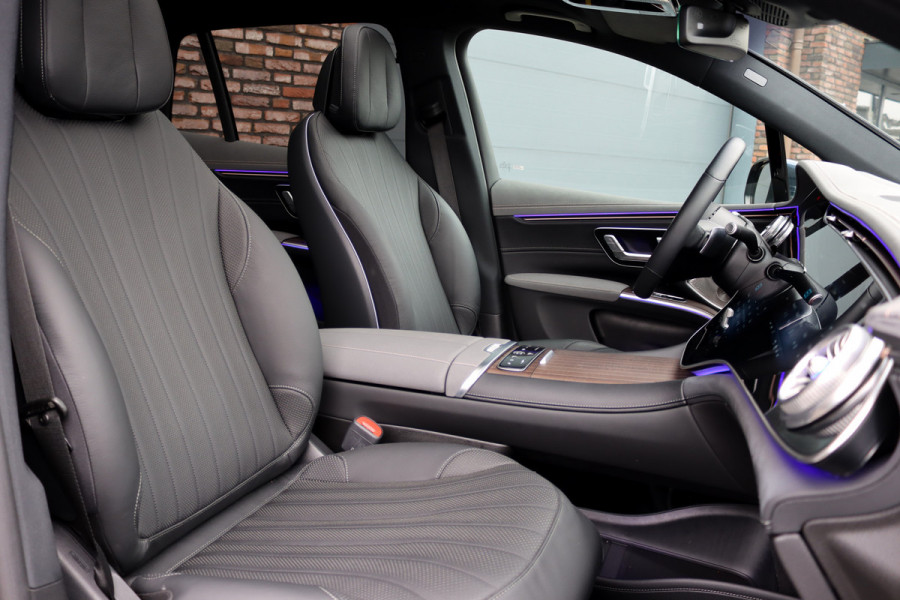 Mercedes-Benz EQS SUV 500 4MATIC Luxury Line 108 kWh | Luchtvering | Hyperscreen | Achterasbesturing | Distronic+ | Stoelventilatie | HUD | Elek. Achterbank | Burmester | Warmtepomp | Digital Light |