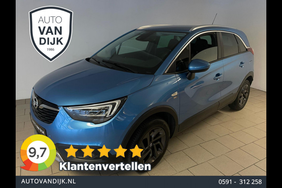Opel Crossland X 1.2 Turbo Edition 2020 100PK AIRCO NAVI VIA APP CRUISE BLUETOOTH CAMERA VELGEN PRIVACYGLAS ZEER NETTE AUTO