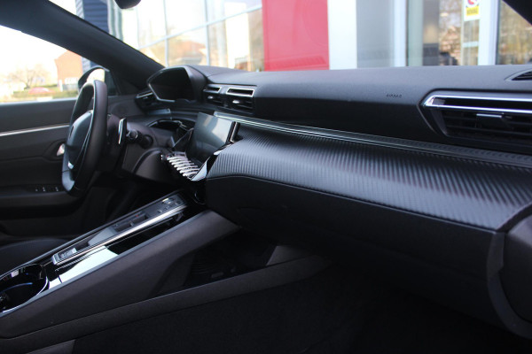 Peugeot 508 SW 1.6 HYbrid 225PK ALLURE BLACK PACK MATRIX LED KOPLAMPEN | ADAPTIEVE ACHTERVERLICHTING | SFEERVERLICHTING | NAVIGATIE | DRAADLOOS APPLE CARPLAY/ANDROID AUTO | HD CAMERA'S VOOR EN ACHTER PLUS 360 | ADAPTIEVE CRUISCONTROL | COMFORT BUSINESS PACK - AGR VOORSTOELEN MET UITSCHUIFBARE NEUS, STOELVERWARMING, ELEKTRISCH VERSTELBARE HELLINGSHOEK/LENDESTEUN | DODEHOEKBEWAKING | 18'' LICHTMETALEN VELGEN TYPE SPERONE BLACK | DONKERE HEMELBEKLEDING | ELEKTRISCH BEDIENBARE ACHTERKLEP | GLANZEND ZWARTE DAKRAILING | EXTRA GETINTE ACHTERRUITEN |