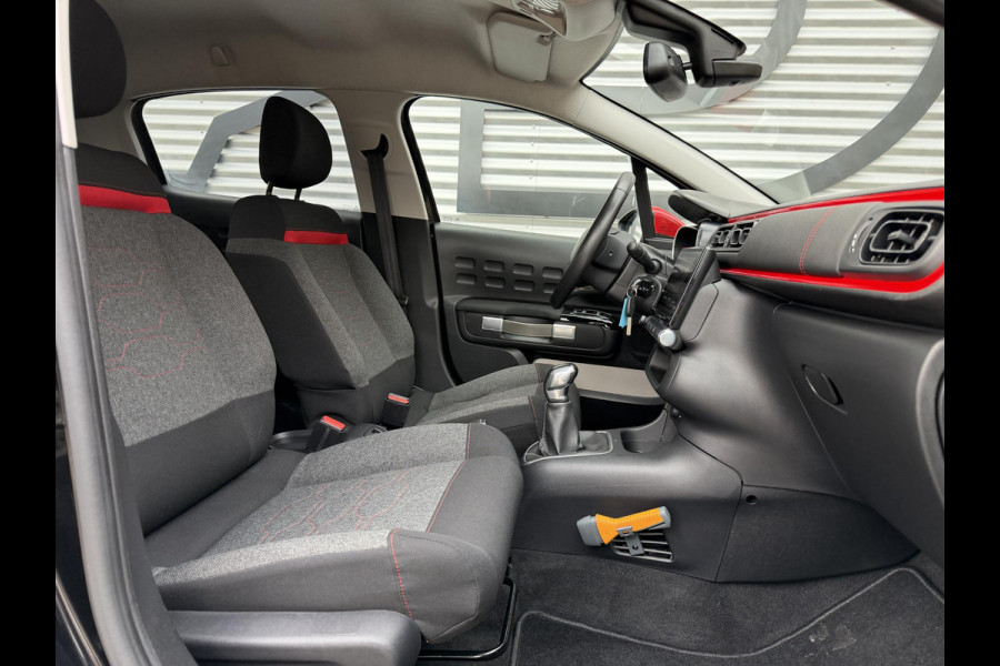 Citroën C3 1.2 PureTech S&S Shine 2e Eigenaar|Navi|Camera|D-riem v.v in 2024|Clima|Cruise|Carplay|N.A.P|APK tot 01-2027