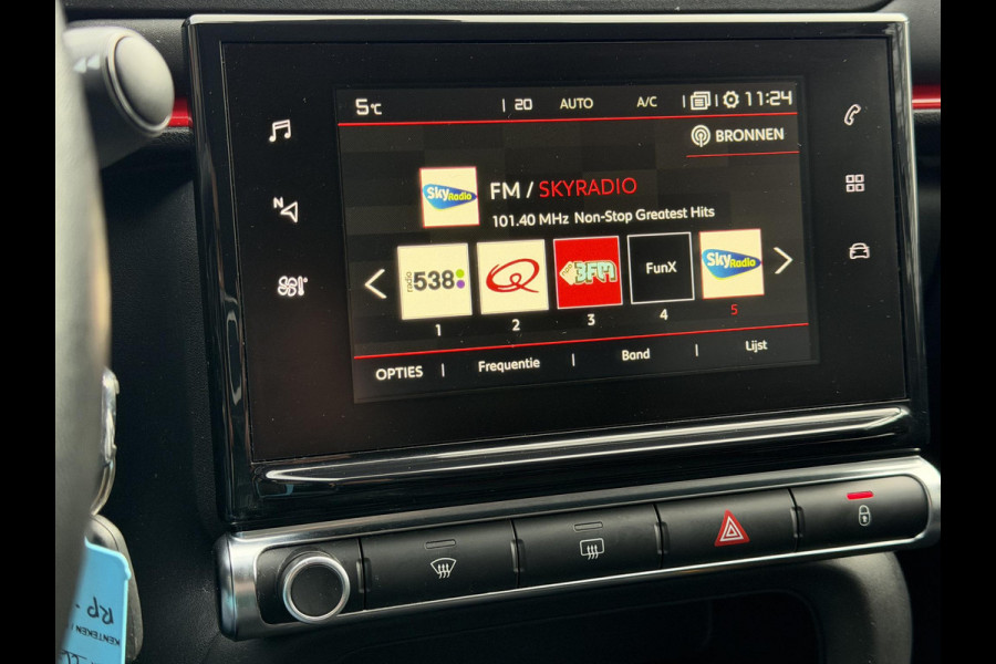 Citroën C3 1.2 PureTech S&S Shine 2e Eigenaar|Navi|Camera|D-riem v.v in 2024|Clima|Cruise|Carplay|N.A.P|APK tot 01-2027
