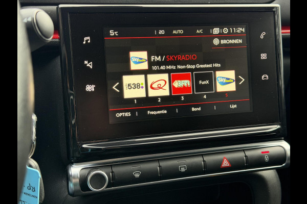 Citroën C3 1.2 PureTech S&S Shine 2e Eigenaar|Navi|Camera|D-riem v.v in 2024|Clima|Cruise|Carplay|N.A.P|APK tot 01-2027