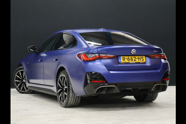 BMW i4 M50 High Executive 84 kWh SOH 94% [SCHUIFKANTELDAK, MEMORY SEATS, HARMAN/KARDON, APPLE CARPLAY, ANDROID, KUIPSTOELEN, HEAD-UP, ADAPTIVE CRUISE, 360 CAMERA, STOELVERWARMING, NIEUWSTAAT]