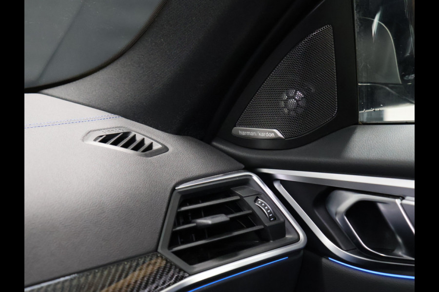 BMW i4 M50 High Executive 84 kWh SOH 94% [SCHUIFKANTELDAK, MEMORY SEATS, HARMAN/KARDON, APPLE CARPLAY, ANDROID, KUIPSTOELEN, HEAD-UP, ADAPTIVE CRUISE, 360 CAMERA, STOELVERWARMING, NIEUWSTAAT]