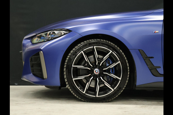 BMW i4 M50 High Executive 84 kWh SOH 94% [SCHUIFKANTELDAK, MEMORY SEATS, HARMAN/KARDON, APPLE CARPLAY, ANDROID, KUIPSTOELEN, HEAD-UP, ADAPTIVE CRUISE, 360 CAMERA, STOELVERWARMING, NIEUWSTAAT]