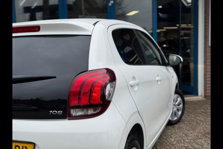 Peugeot 108 1.0 e-VTi Active 2021 5drs wit Airco NAP 1e EIG!