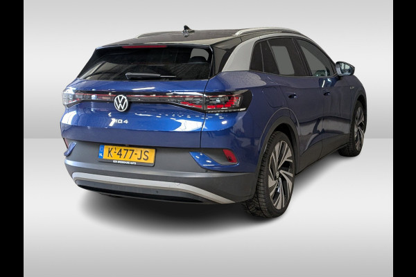 Volkswagen ID.4 First Max 77 kWh / Full option! / Panoramadak / Camera / Head-up / Keyless / 21'' / ACC / Dodehoek / Elektr. stoelen / Massage / Navigatie / Stuurverwarming