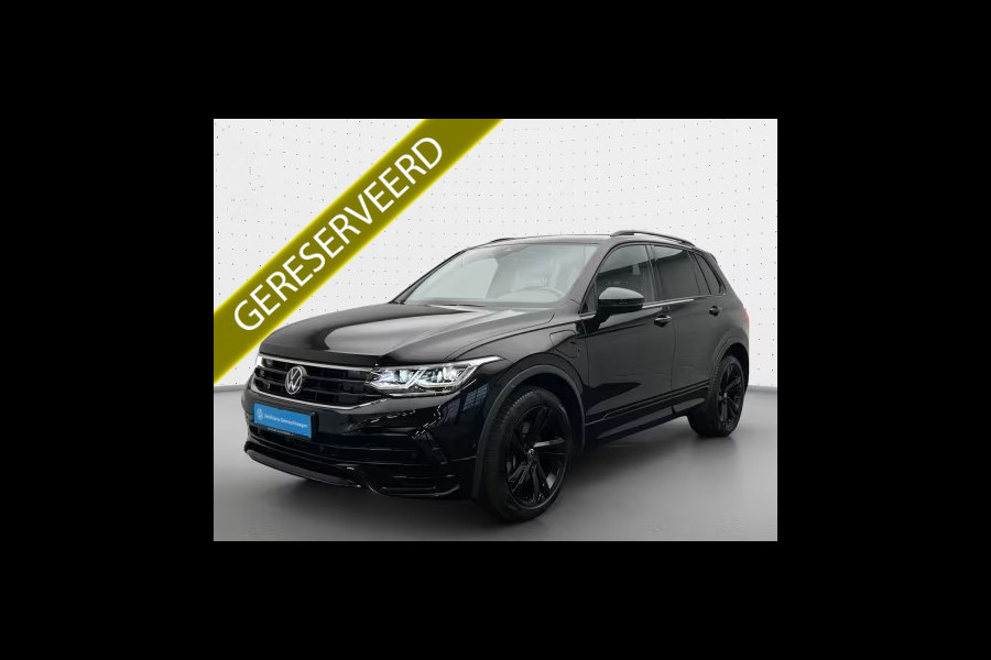 Volkswagen Tiguan 1.4 TSI eHybrid R-Line BLACK ST. ** IQ LIGHT, VIRTUAL, PANORAMA, TREKH, 19-inch LMV ** 1e EIG - UNFALLFREI ** ** INFORMEER OOK NAAR ONZE AANTREKKELIJKE FINANCIAL-LEASE TARIEVEN **