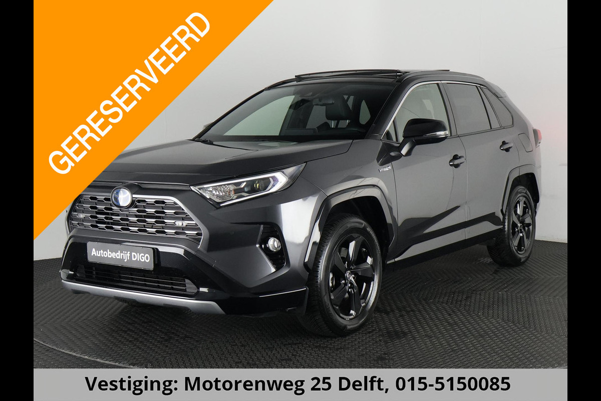 Toyota RAV4 2.5 EXECUTIVE PACK BITONE SCHUIFDAK GARANTIE 2029 LEDER. CAMERA. CARPLAY NAVIGATIE. ELEKTRISCHE ACHTERKLEP