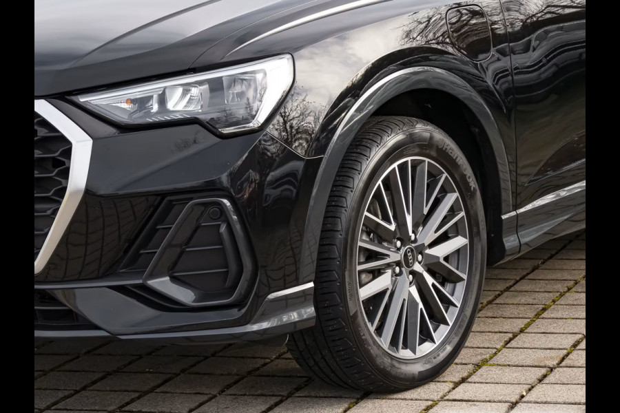Audi Q3 Sportback 45 TFSI e ** LED, LEDER/ALC, VIRTUAL, PANORAMA, SONOS SOUND, 19-inch LMV ** 1e EIG - Slechts 40.333km. ** ** INFORMEER OOK NAAR ONZE AANTREKKELIJKE FINANCIAL-LEASE TARIEVEN **