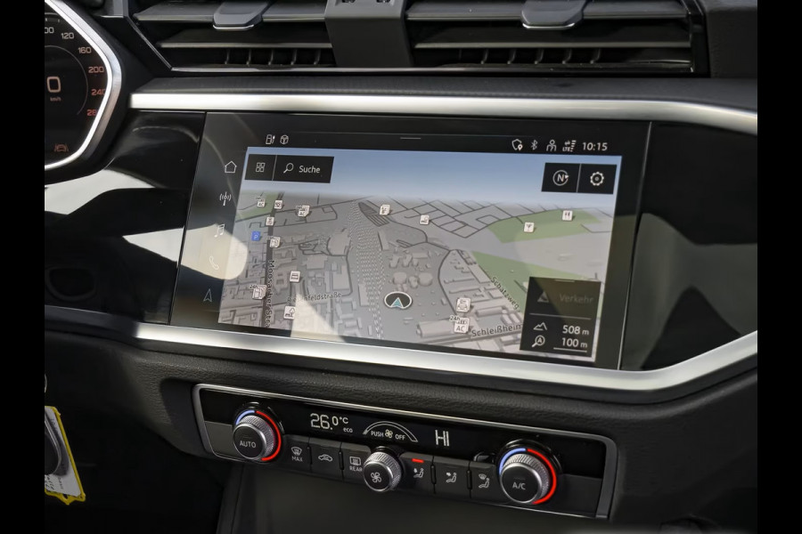 Audi Q3 Sportback 45 TFSI e ** LED, LEDER/ALC, VIRTUAL, PANORAMA, SONOS SOUND, 19-inch LMV ** 1e EIG - Slechts 40.333km. ** ** INFORMEER OOK NAAR ONZE AANTREKKELIJKE FINANCIAL-LEASE TARIEVEN **