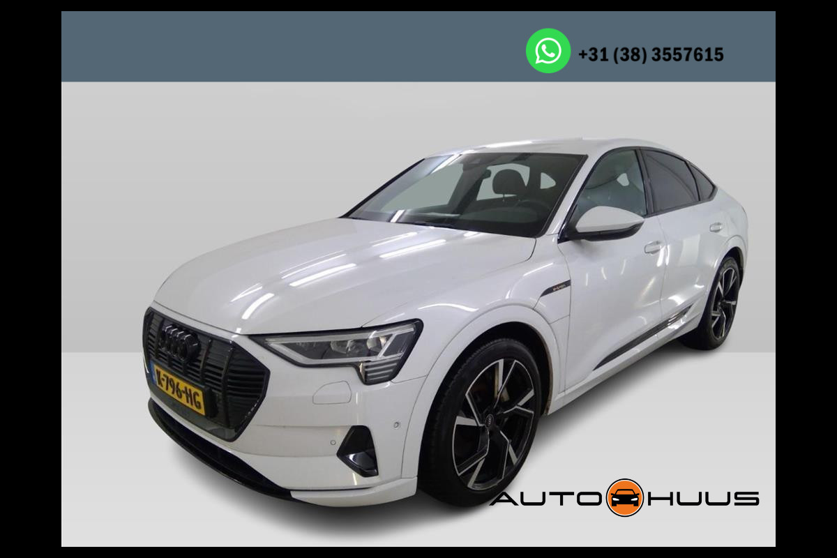 Audi e-tron Sportback Aut. 55 Quattro Sport Edition 95kWh | SoH 93% | Navi | LED | Stoel Verwarming |