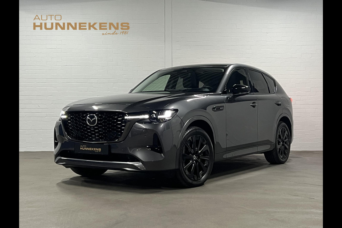 Mazda CX-60 2.5 e-SkyActiv PHEV Homura Trekhaak | Open dak | Adapt. cruise | 360 camera | Stoelventilatie | Stoel-/stuurverwarming | Head-up