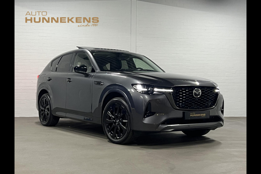 Mazda CX-60 2.5 e-SkyActiv PHEV Homura Trekhaak | Open dak | Adapt. cruise | 360 camera | Stoelventilatie | Stoel-/stuurverwarming | Head-up