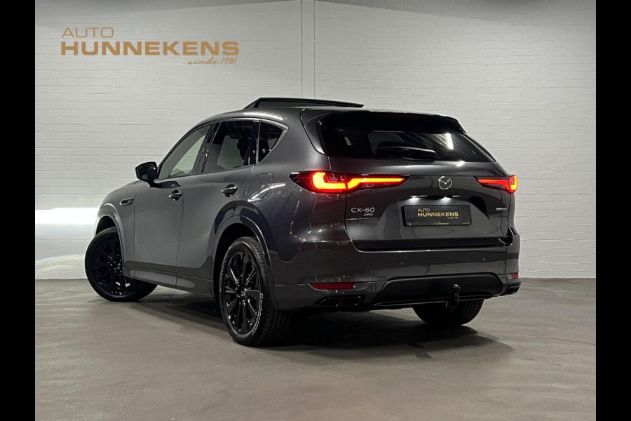 Mazda CX-60 2.5 e-SkyActiv PHEV Homura Trekhaak | Open dak | Adapt. cruise | 360 camera | Stoelventilatie | Stoel-/stuurverwarming | Head-up