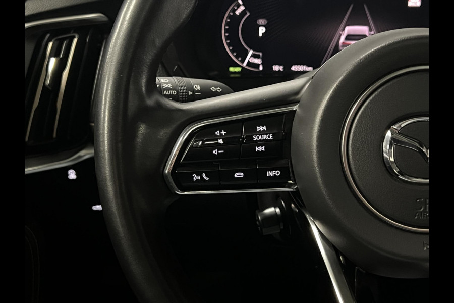 Mazda CX-60 2.5 e-SkyActiv PHEV Homura Trekhaak | Open dak | Adapt. cruise | 360 camera | Stoelventilatie | Stoel-/stuurverwarming | Head-up