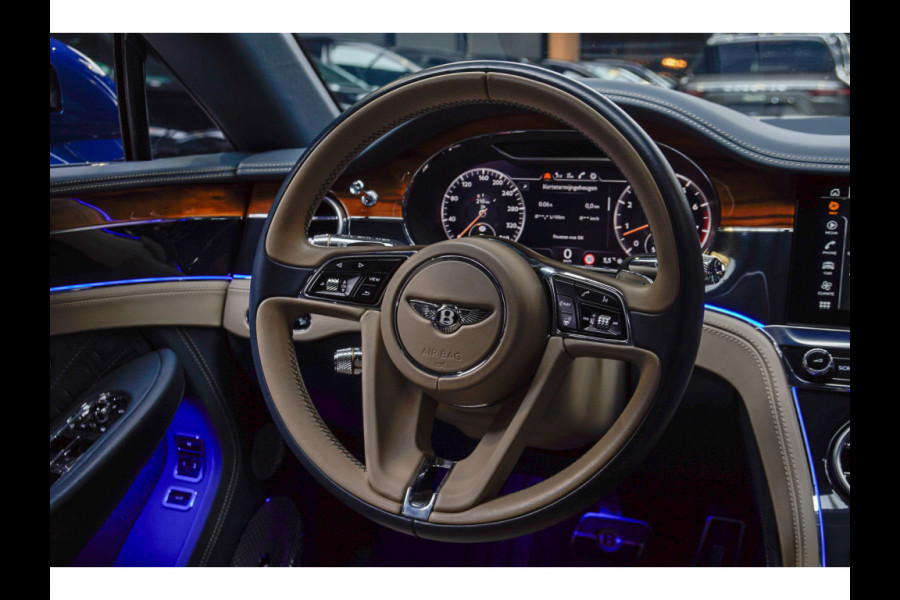 Bentley Continental GT 6.0 W12 HUD Naim Leer Nachtzicht ACC Keyless 360 Camera Stoelventilatie Elektr. achterklep Memory seats Navi Niveauregeling PDC Stoelverwarming LM velgen