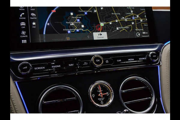 Bentley Continental GT 6.0 W12 HUD Naim Leer Nachtzicht ACC Keyless 360 Camera Stoelventilatie Elektr. achterklep Memory seats Navi Niveauregeling PDC Stoelverwarming LM velgen