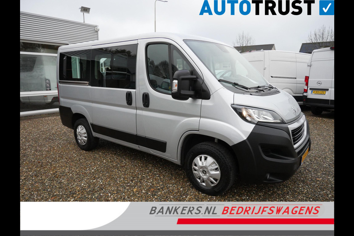 Peugeot Boxer 2.2 BlueHDI 140PK, L1H1, Combi 9-Persoons, Airco