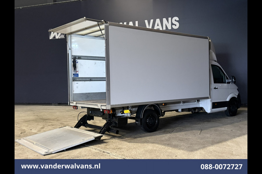Volkswagen Crafter 2.0 TDI 141pk Bakwagen Laadklep Euro6 Airco | Camera | Apple Carplay Cruisecontrol, Bijrijdersbank