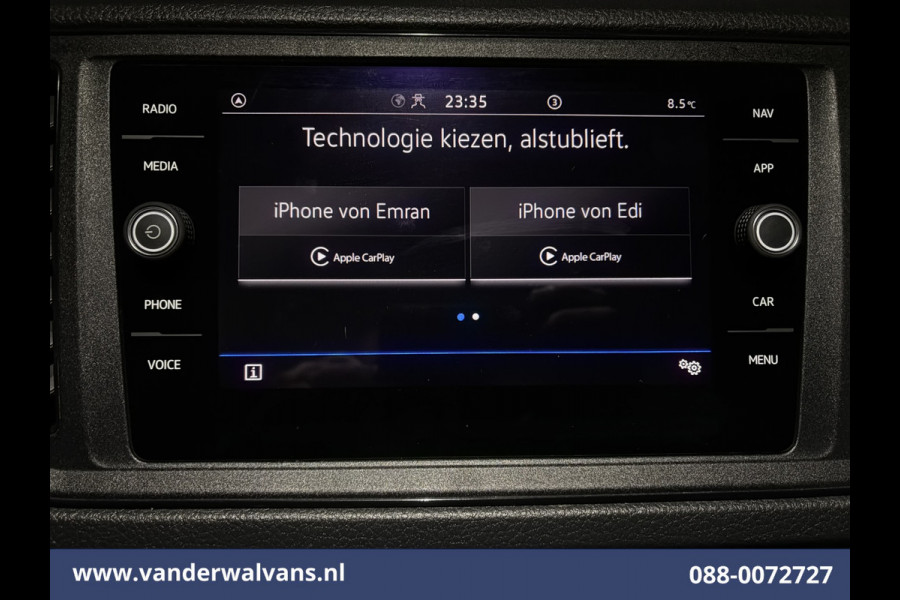 Volkswagen Crafter 2.0 TDI 141pk Bakwagen Laadklep Euro6 Airco | Camera | Apple Carplay Cruisecontrol, Bijrijdersbank