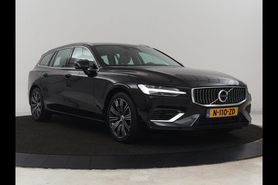 Volvo V60 2.0 T6 Recharge AWD Inscription | Leder | Stoel & stuurverwarming | Adaptive cruise | Camera | Carplay | Stuurverwarming | Keyless | Navigatie | Memory | PHEV | Plug In