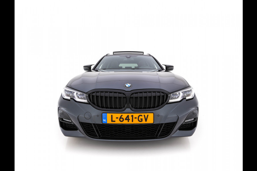 BMW 3 Serie Touring 320e M-Sportpack Business Edition Plus (Plug-In) (INCL-BTW) *PANO | LASER-LED | LEATHER | HEATED-SPORTSEATS | HARMAN/KARDON | VIRTUAL-COCKPIT | AMBIENT-LIGHT | NAVI-FULLMAP | DAB+ | 18''ALU*