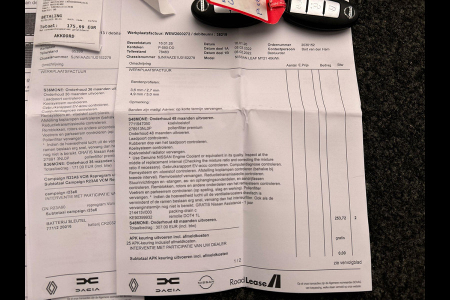 Nissan Leaf N-Connecta 40 kWh | Origineel Nederlands | 360 Camera Stuur/Stoelverwarming Adaptieve Cruise Navigatie