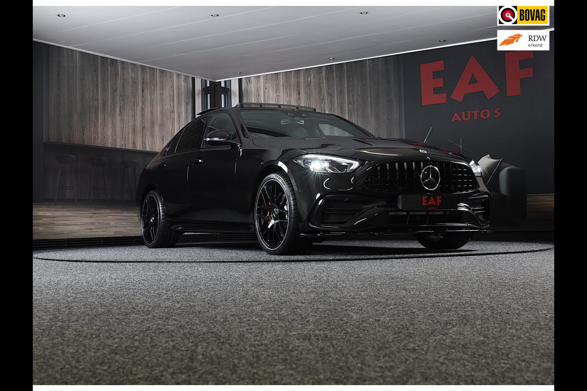Mercedes-Benz C-Klasse 300 e AMG Line / Head Up / Camera / Acc / Lane Assist / Dode Hoek / Elek Stoelen / Memory / Pano / 20 Inch