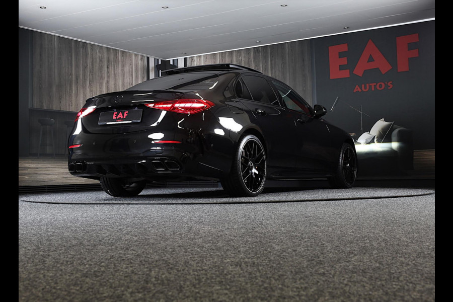 Mercedes-Benz C-Klasse 300 e AMG Line / Head Up / Camera / Acc / Lane Assist / Dode Hoek / Elek Stoelen / Memory / Pano / 20 Inch