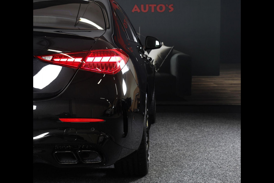 Mercedes-Benz C-Klasse 300 e AMG Line / Head Up / Camera / Acc / Lane Assist / Dode Hoek / Elek Stoelen / Memory / Pano / 20 Inch