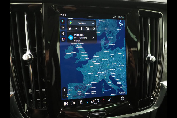 Volvo V90 2.0 T6 Plug-in hybrid AWD Plus Dark Long Range | Panoramadak | Pilot Assist | Trekhaak | Leder | Harman/Kardon | 360 | Keyless | Carplay