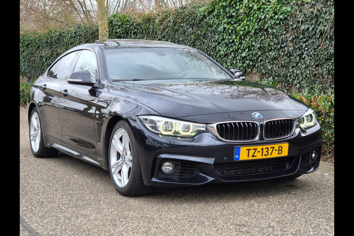 BMW 4 Serie Gran Coupé M Sport Schuifdak Apple Carplay NL Rijklaar Shadowline 418i High Executive