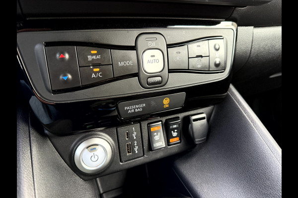 Nissan Leaf e+ N-Connecta 59 kWh SOH 94%, App Connect, 17''Lmv, Stoelverwarming
