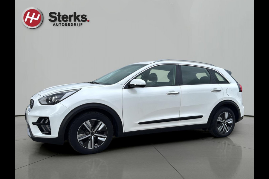 Kia Niro 1.6 GDi Hybrid DynamicLine HYBRID AUTOMAAT HALF LEDER CARPLAY/ANDROID AUTO PARKEERSENSOREN