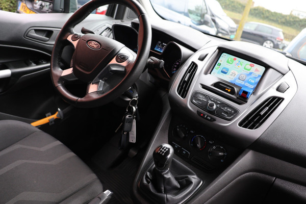 Ford Transit Connect 1.5 TDCI L2 | Sortimo inrichting | Marge | BTW & BPM Vrij | Camera | CarPlay | Navigatie | Cruise control | DAB | 3-Zitter | Alarm klasse 3 | NAP Logisch | Nieuwe APK | NL Auto | Euro 6